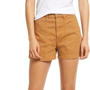 Madewell Perfect Military Twill Shorts